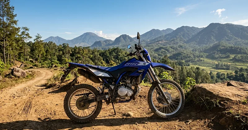 Illustration for Review WR 155 R, Motor Trail Ban Pacul Asli